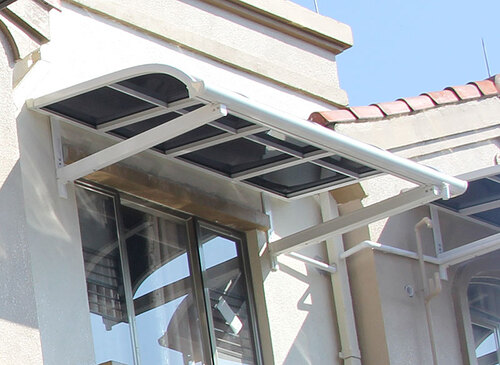 Titan Series Curved Top Door or Window Canopy